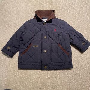 Ralph Lauren Navy Quilted Jacket